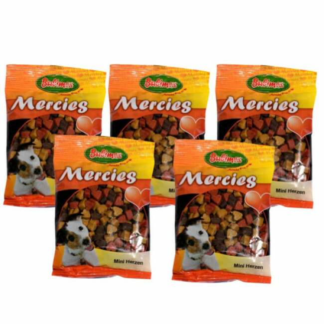 Friandises pour chien mini cœurs Mercies