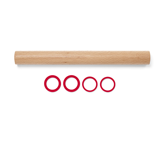 Holz-Teigrolle