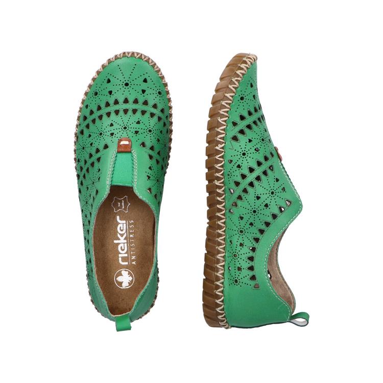 Rieker M2852 applegreen/cayenne/green