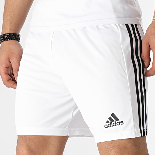 Short Jogging A Bandes Squad 21 GN5773 Blanc