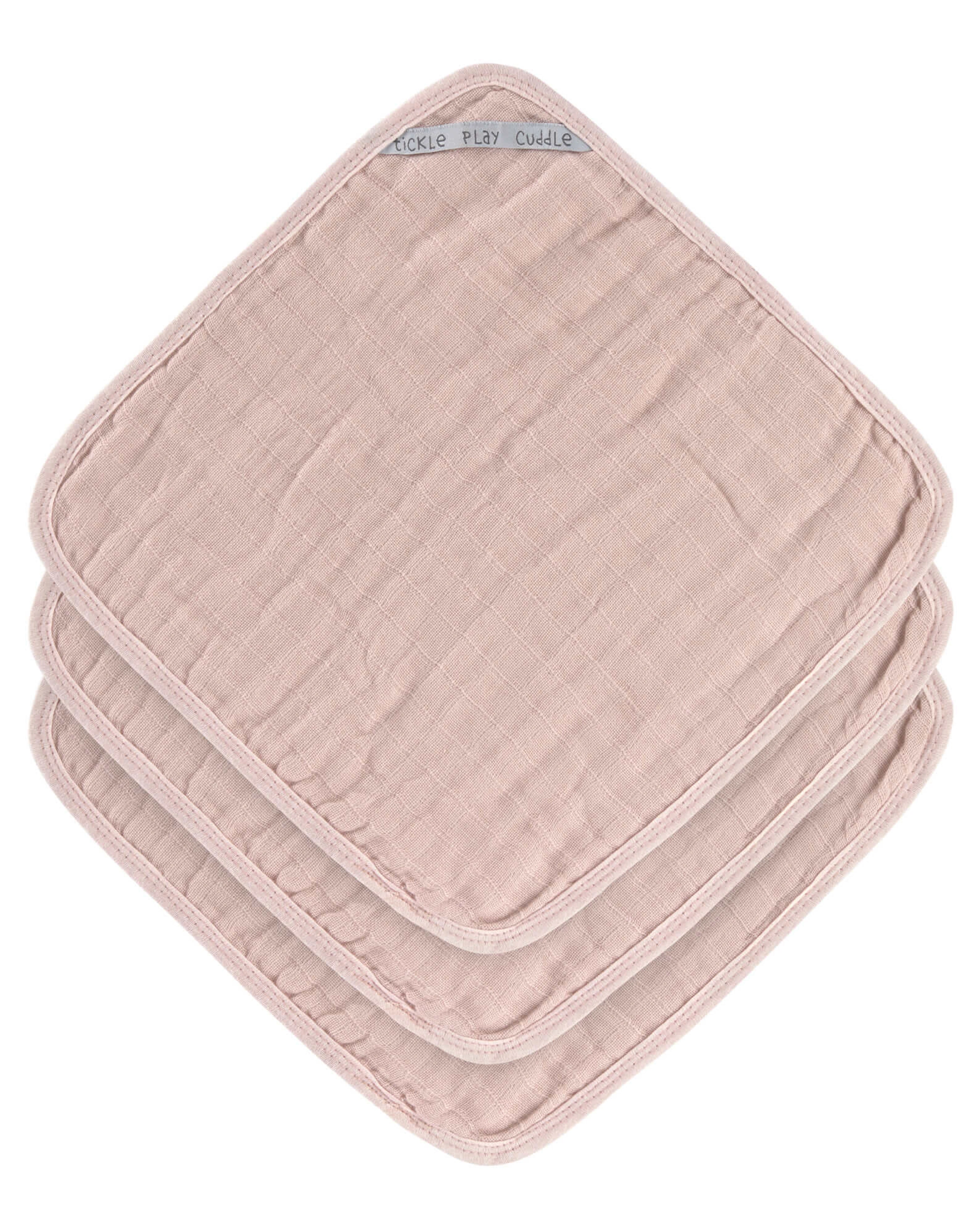 Waschtuch UNI 3-teilig in powder pink