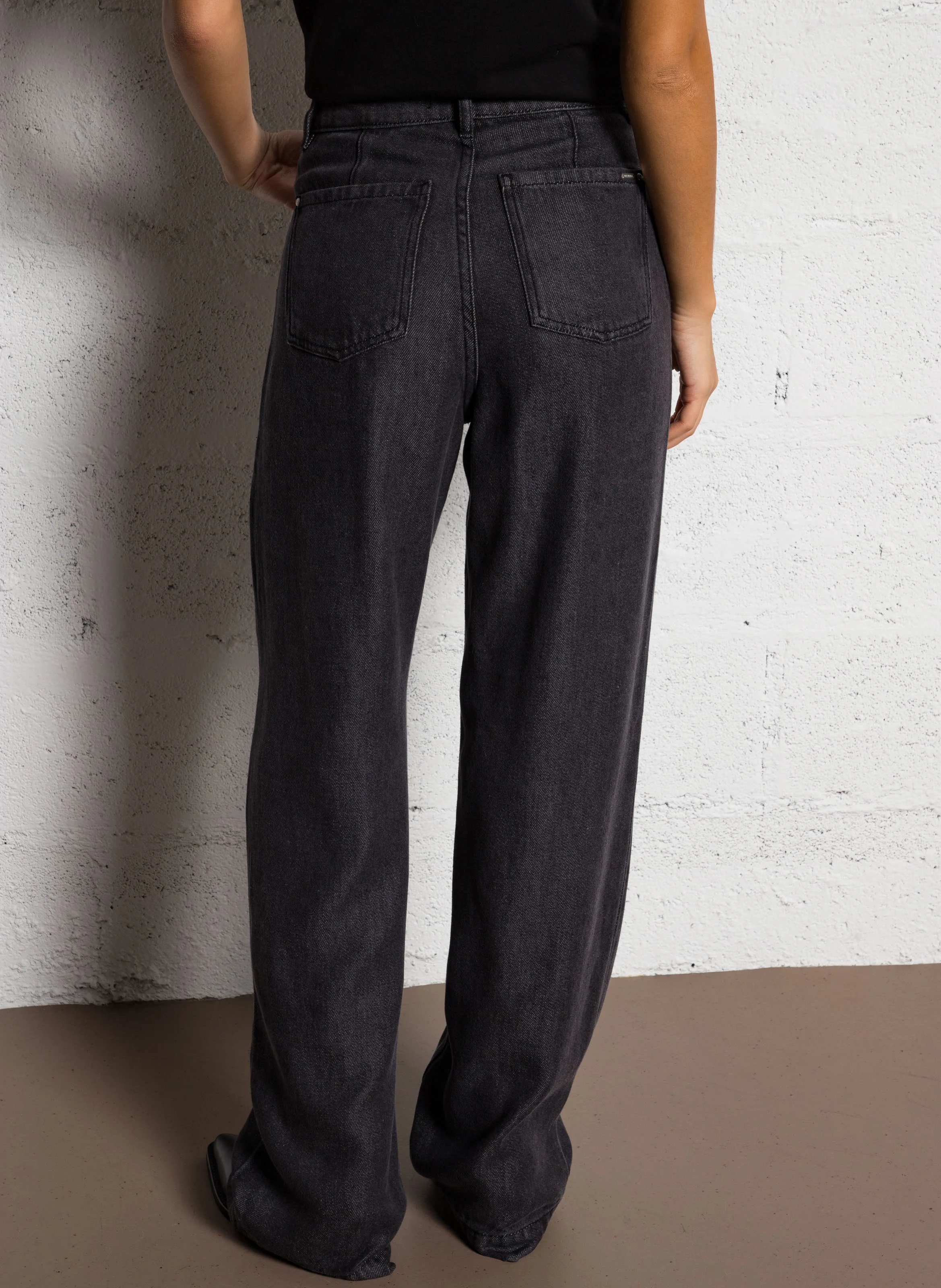 Jean large| Gris