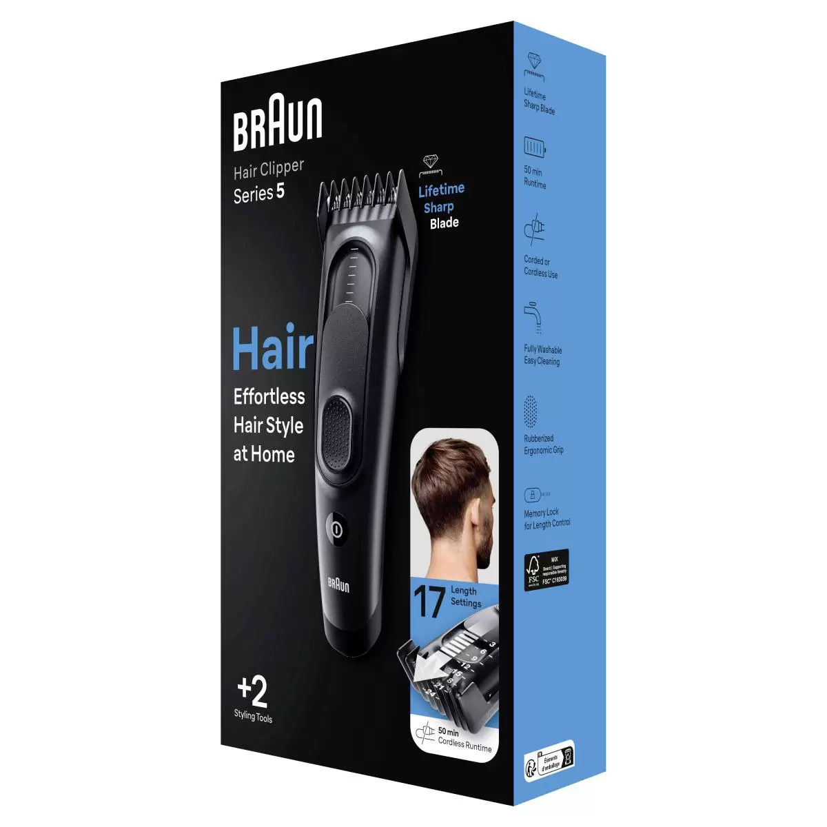 Haarentfernungsgerät für Braun HairClipper HC5330