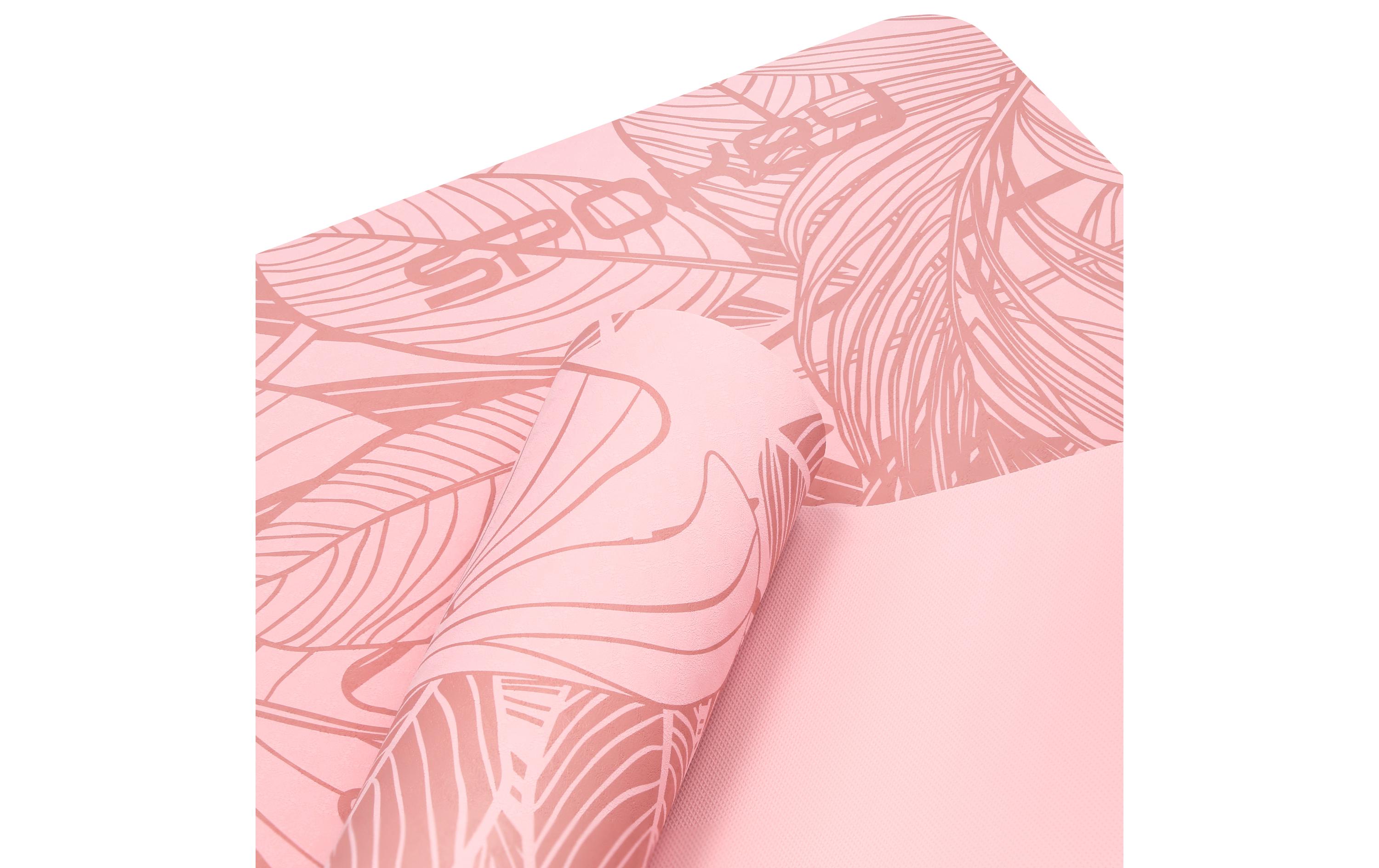Yogamatte Leaf 183 x 61 x 0.4 cmRutschfeste Yogamatte sorgt für Stabilität bei den Übungen