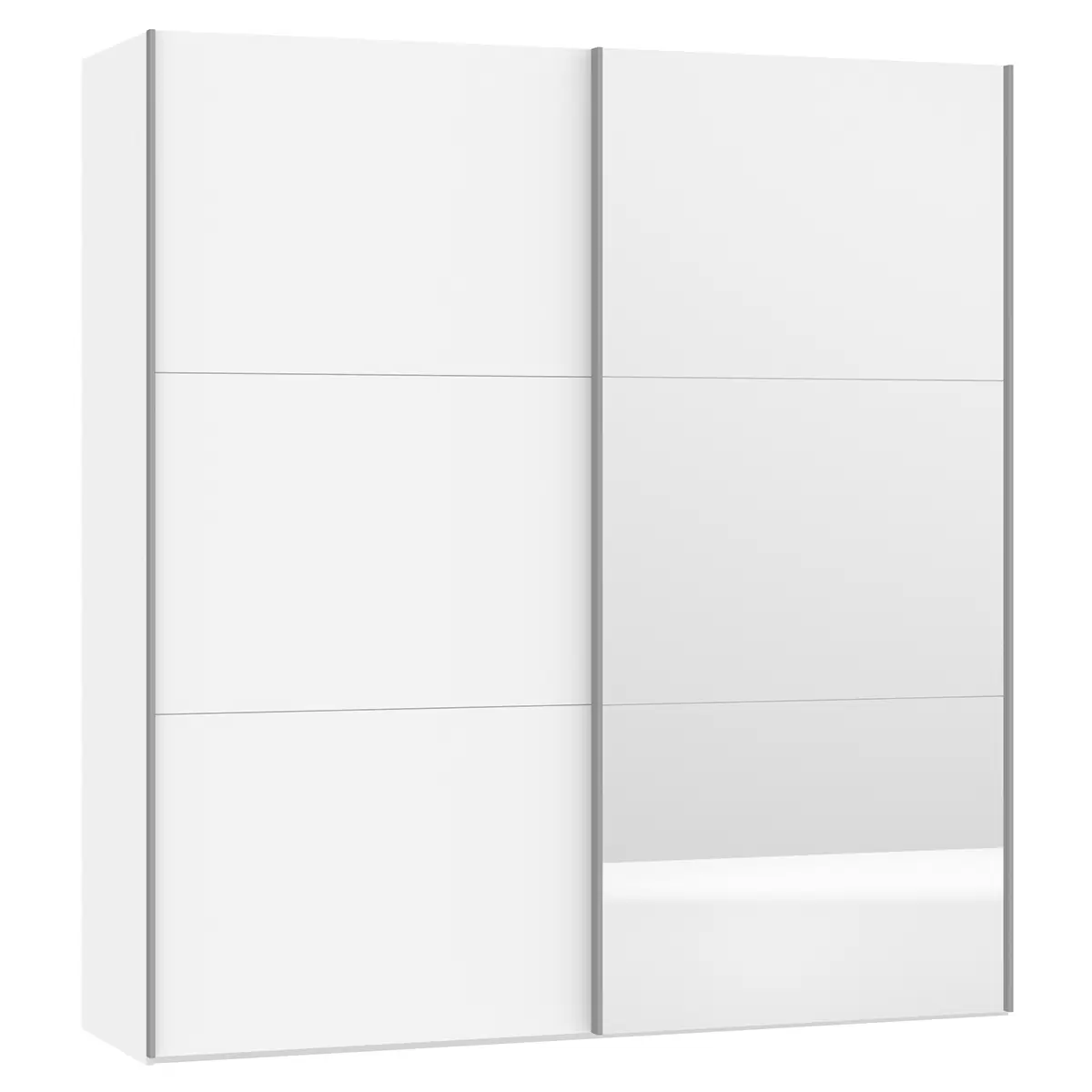 Schwebetürenschrank 2-trg. Montreux weiss