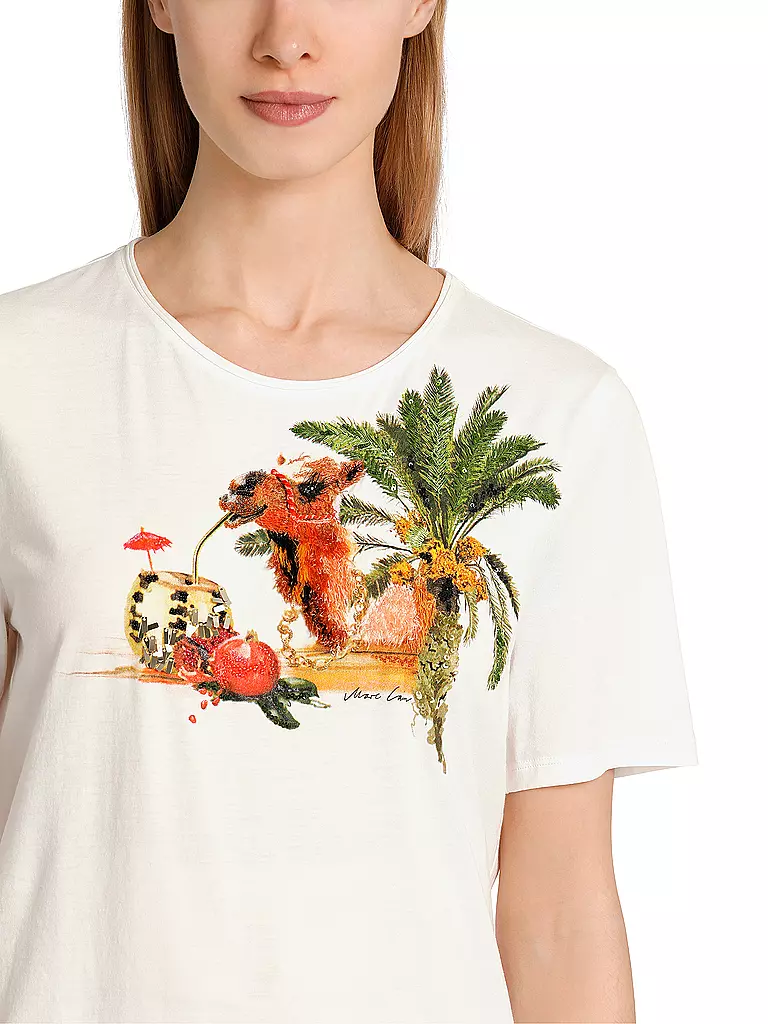 MARC CAIN T-Shirt creme