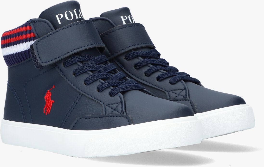 POLO RALPH LAUREN blauwe polo ralph lauren hoge sneaker theron boot