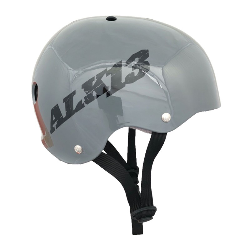 Casque ALK13 H2O Grey - Black Logo - The Corner Shop