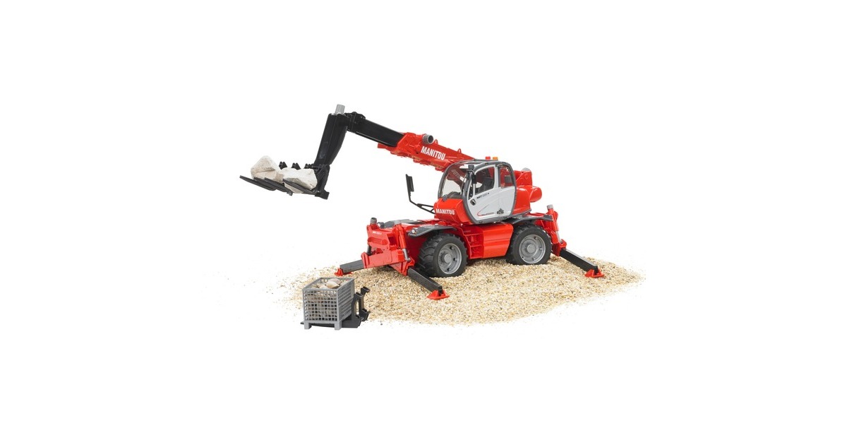 bruderManitou MRT 2150 telescooplader Modelvoertuig  (02129)