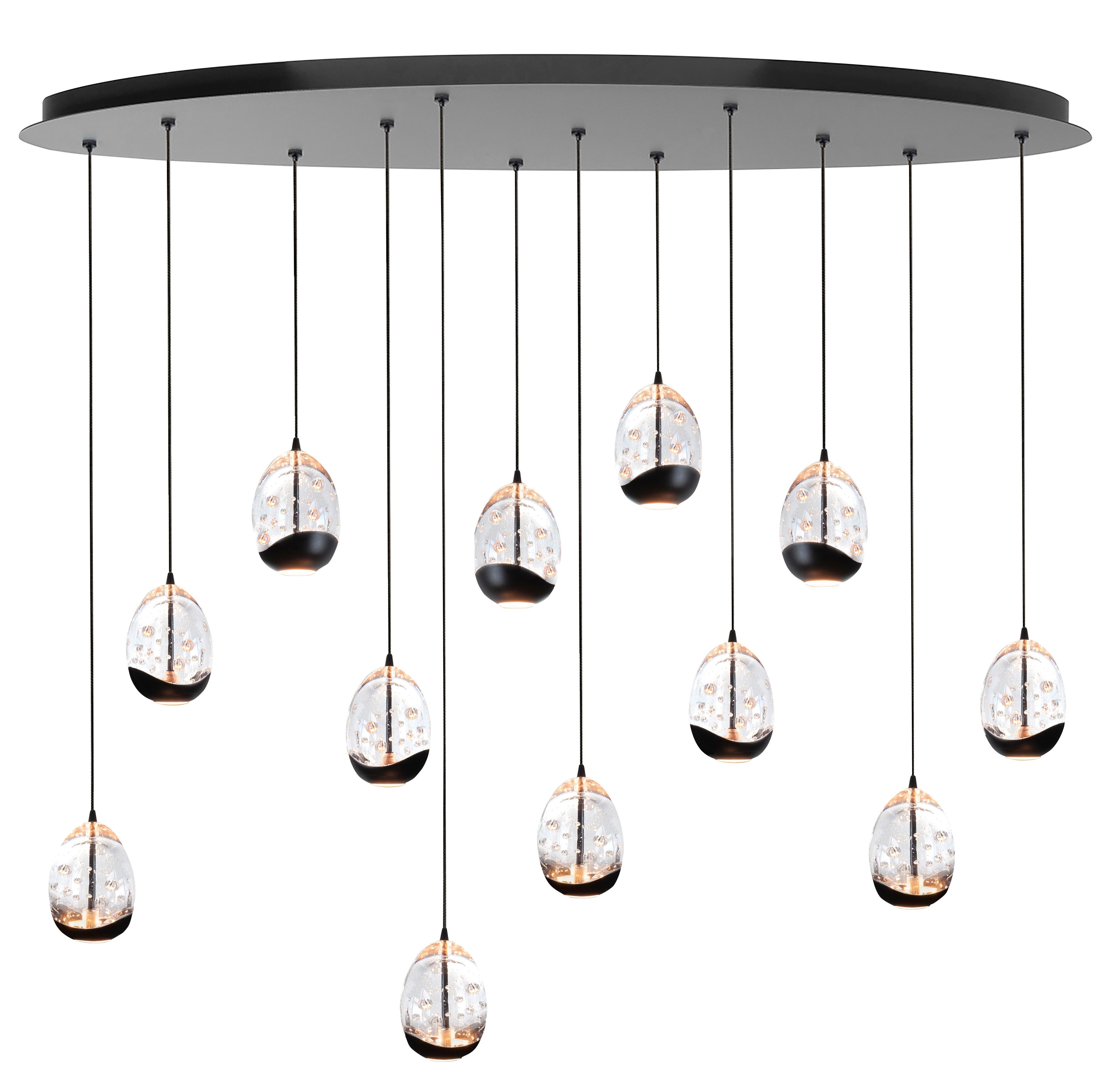 Hanglamp H5453.20 Clear Egg B140 x D50 cm