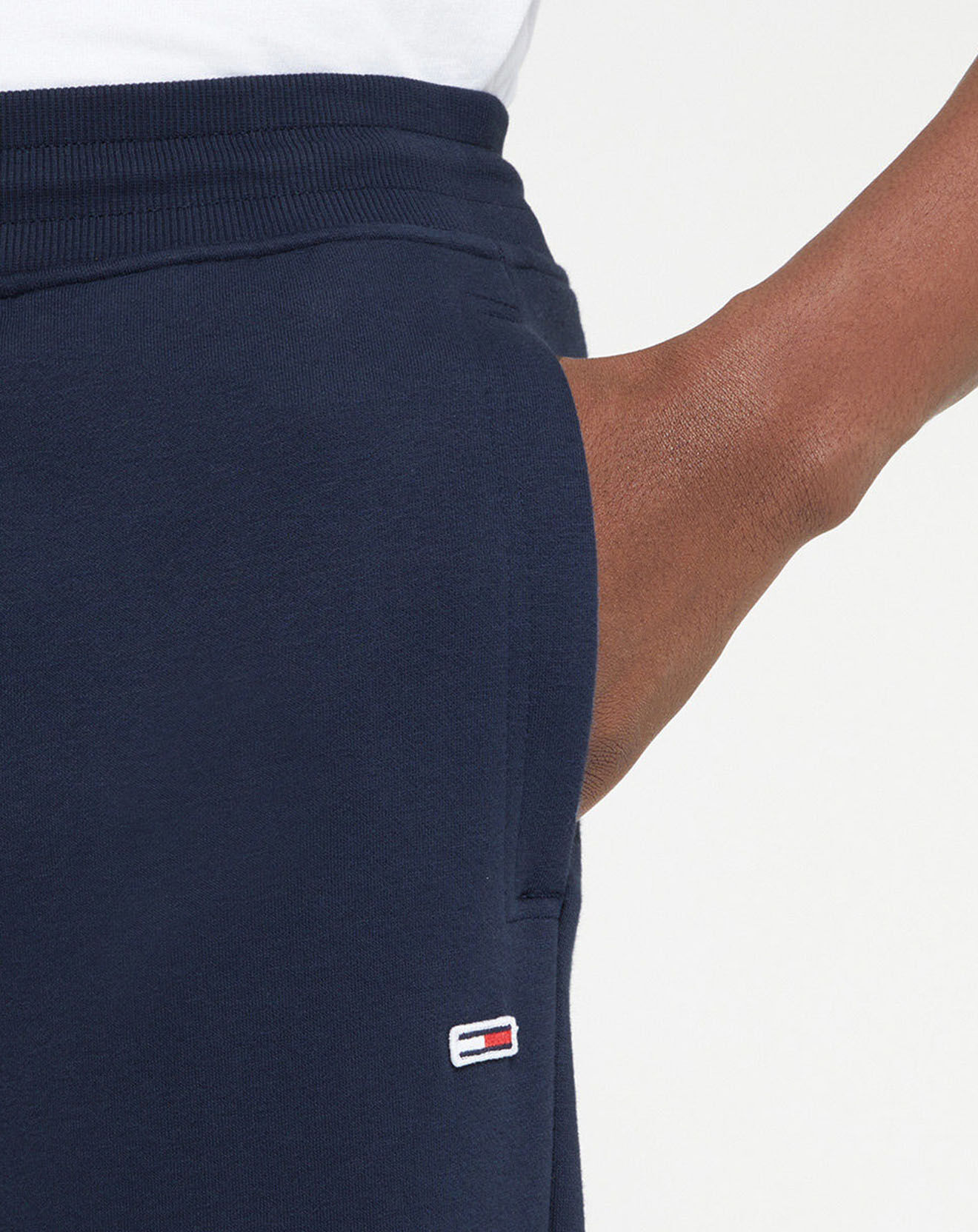 Tommy Jeans Jogging slim Fleece bleu marine