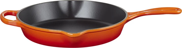 Le Creuset Dyb Stegepande i støbejern 26cm Volcanic Vulkan