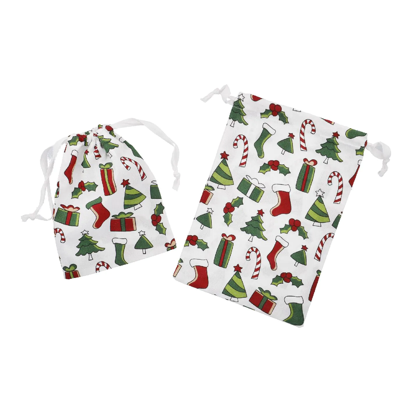 2er Set Beutel Weihnachten, Klassisch