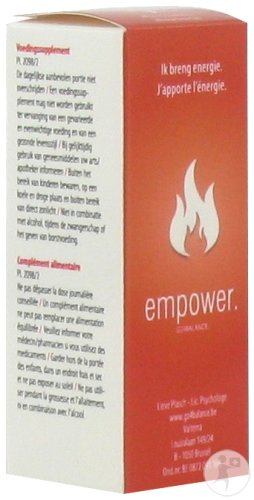 Empower Gouttes D'Herbes Complément Alimentaire Énergie Et Vitalité 20ml