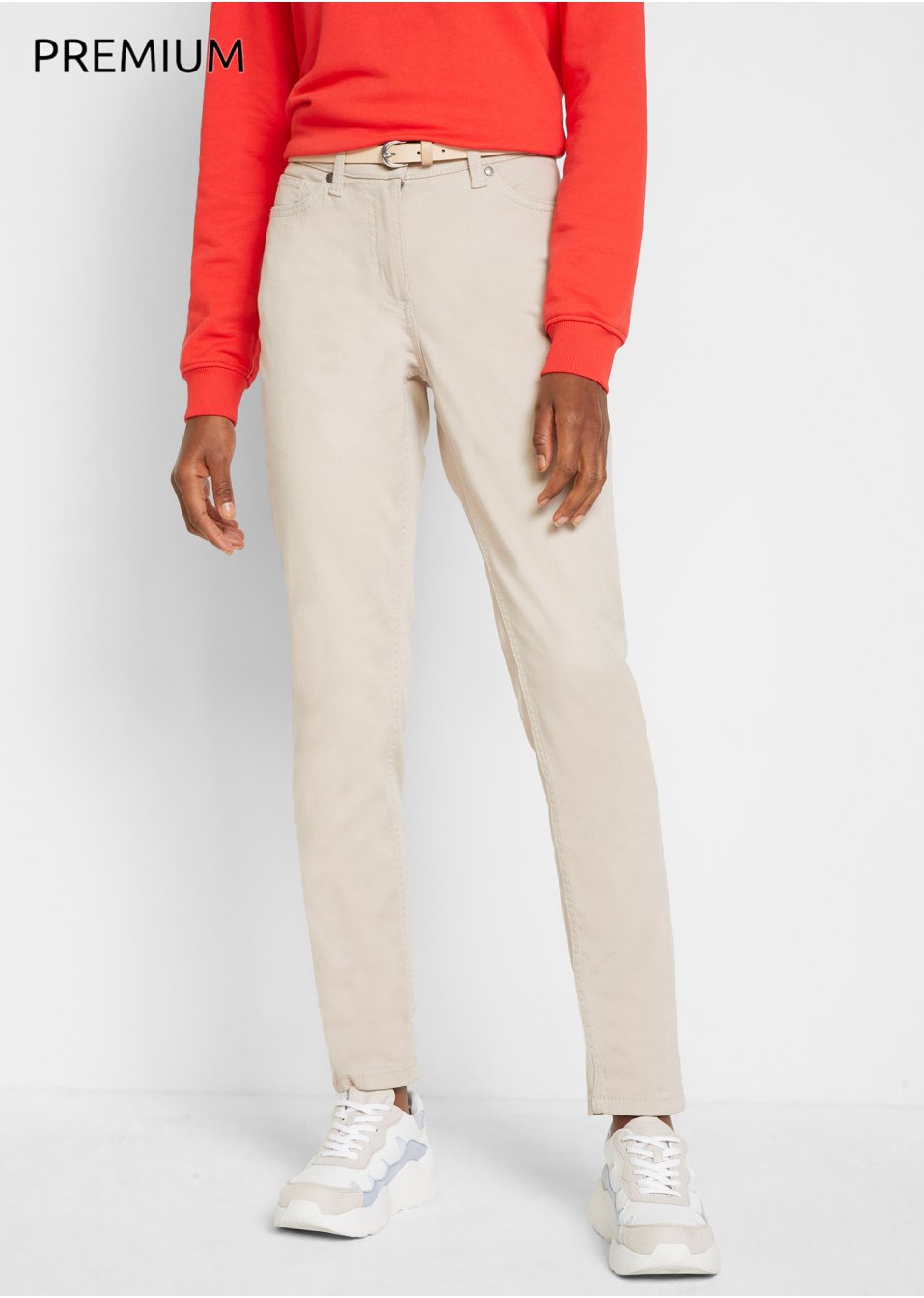 Pantalon twill 5 poches Essential
