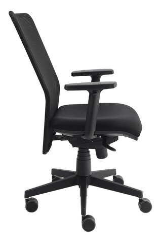 Drehstuhl SOLID II64 x 119 x 64 cm schwarz