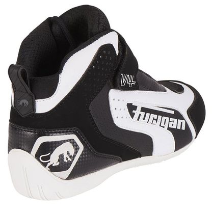 Baskets Furygan V4 VENTED - Noir / Blanc