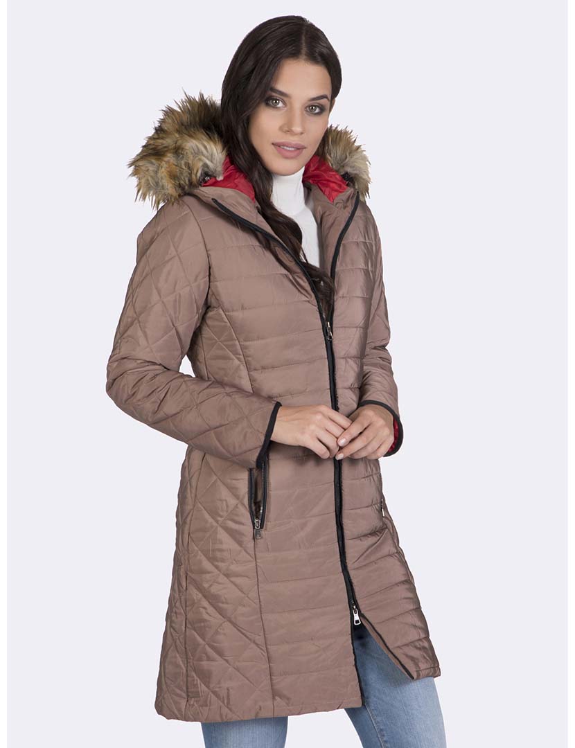Brown Women's Winter Coat