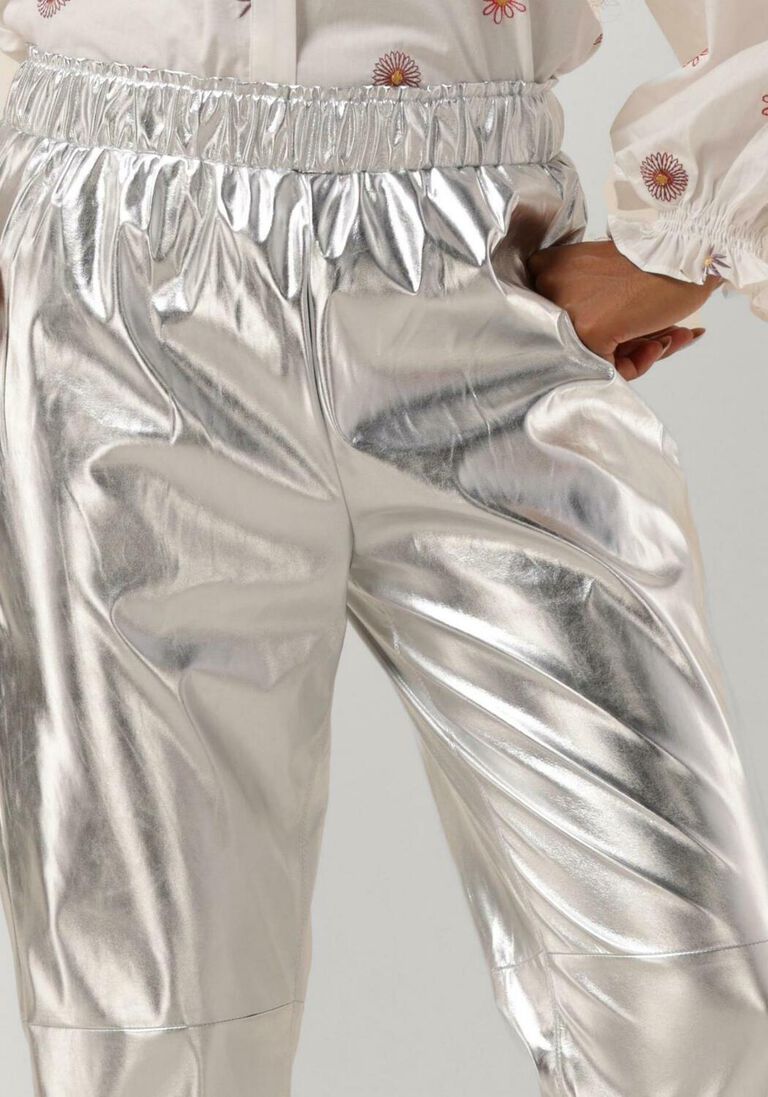 YDENCE zilveren ydence pantalon pants everly