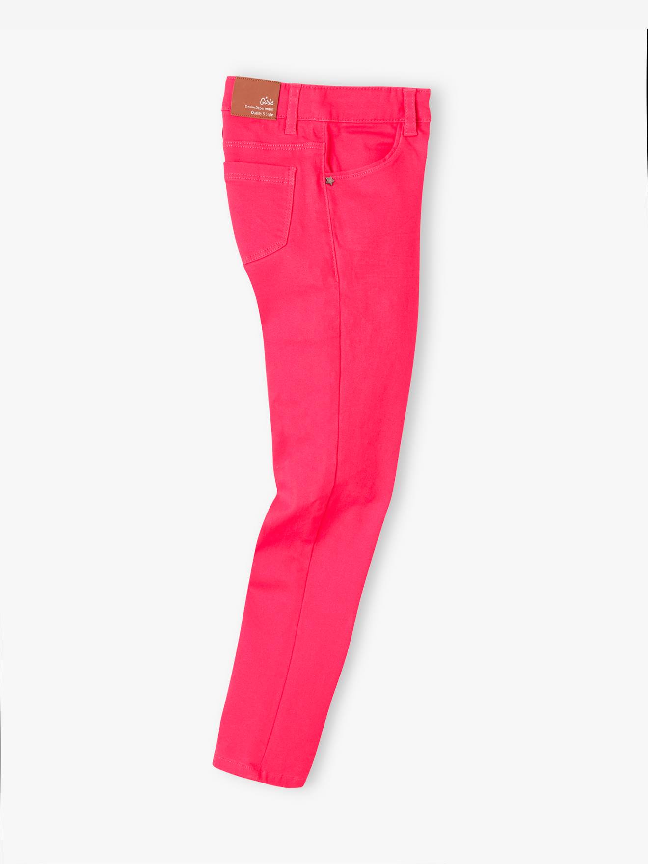 Calça feminina Morphologik slim fit, para quadris largos, modelagem justa, cor verde-escura sólida.