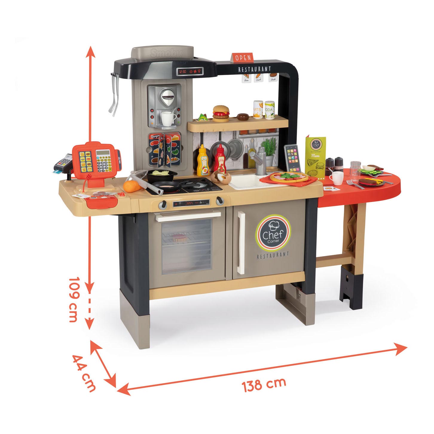Smoby Chef Corner Restaurant, 70dlg.