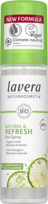 Lavera Deodorant spray natural & refresh E-I 75ML
