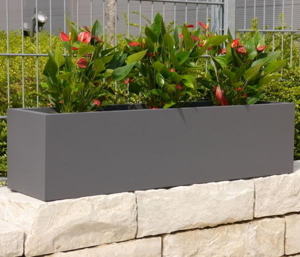 Eastwest Fiberglas-Blumenkasten Supremo,