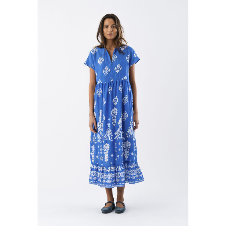 Lollys Laundry MackayLL Maxi Dress SS Blue
