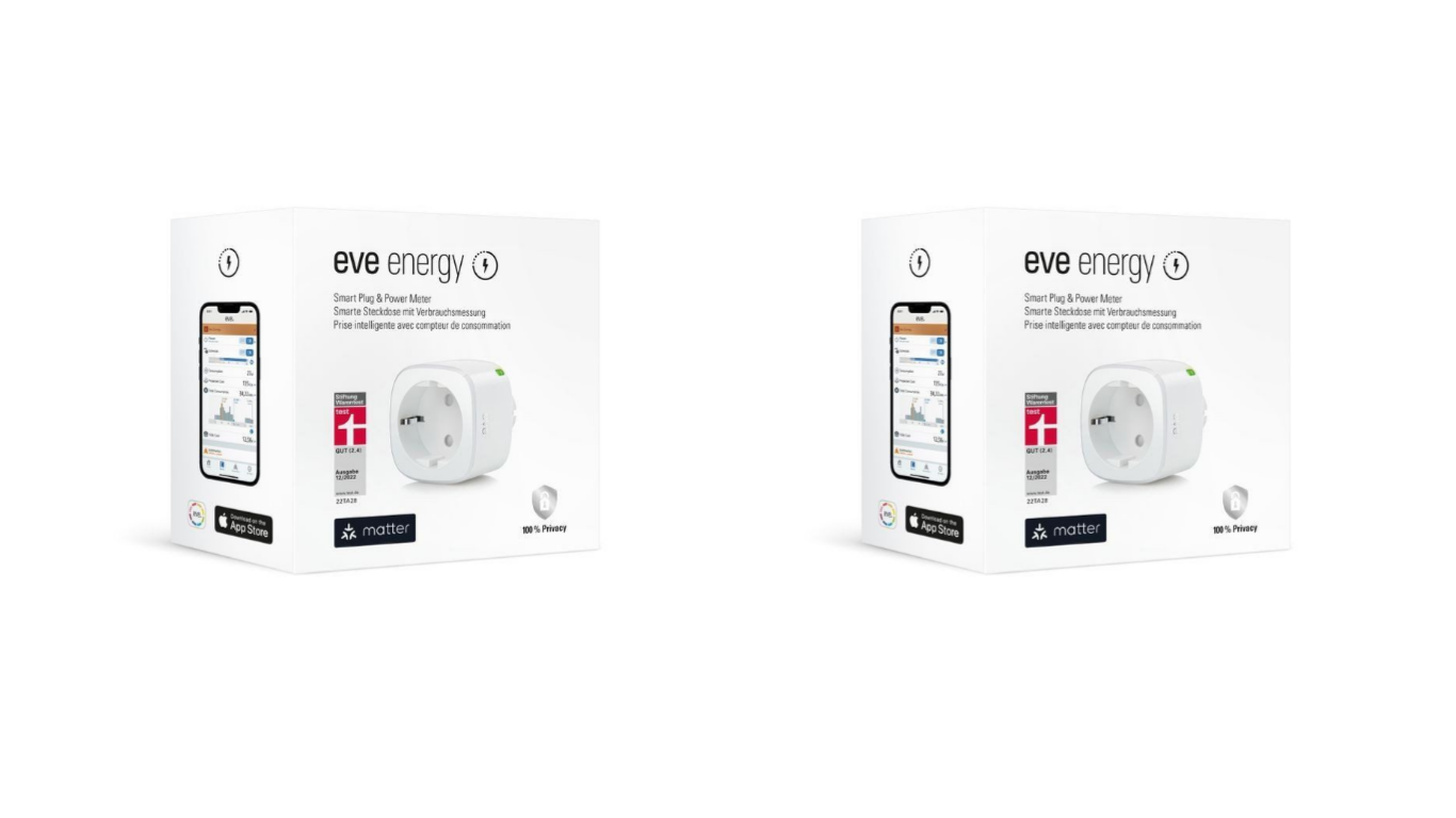 Eve - Energy - 2 x Smart Plug Bundle