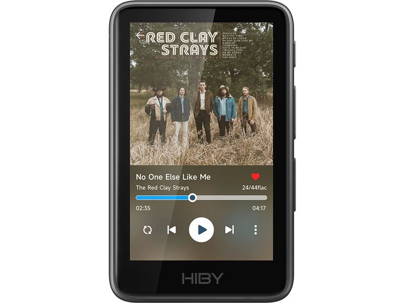 HiBy HiRes-Player R1 Schwarz Hochauflösender Musikplayer mit Bluetooth und WiFi