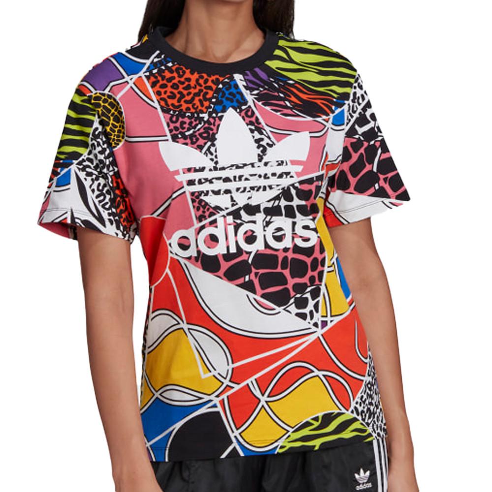 Adidas T-shirt Multi-Couleurs Femme Adidas Rich Mnisi