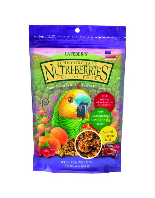 Lafeber Sunny Orchard Nutri-Berries Parrot - Vogelvoer - 284 g
