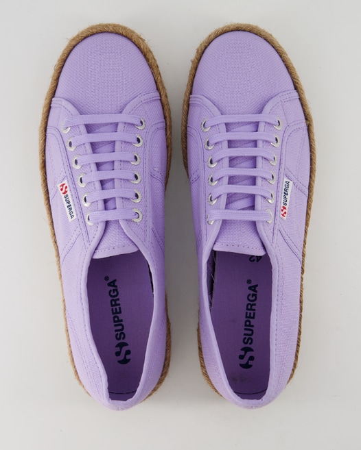 Superga 2730-Rope Sneaker in Lila