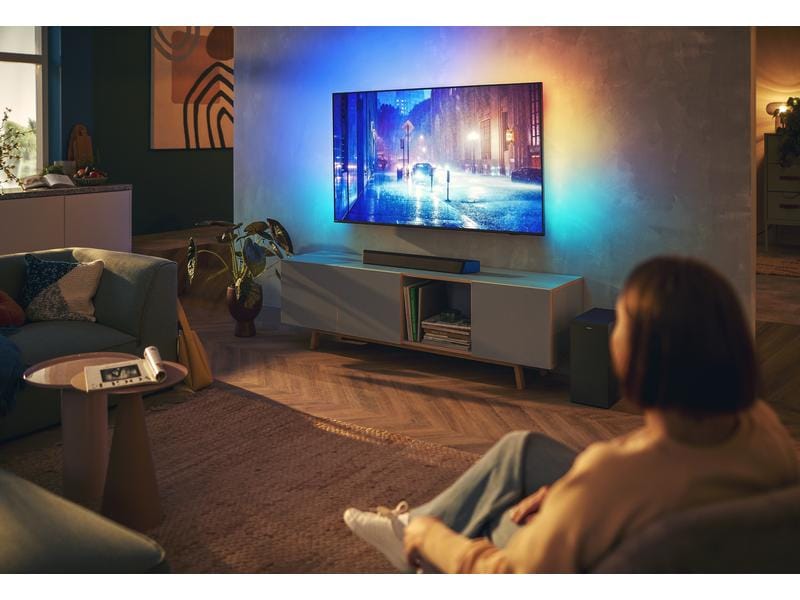 Philips Soundbar TAB7807/10 3.1 CH Soundbar-Lautsprecher mit kabellosem Subwoofer
