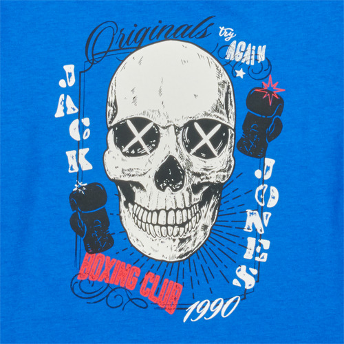 Jack & Jones - JORROXBURY TEE SS CREW NECK - Bleu
