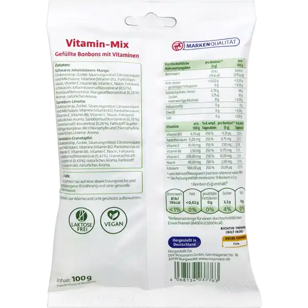 Vitamin-Mix Bonbons