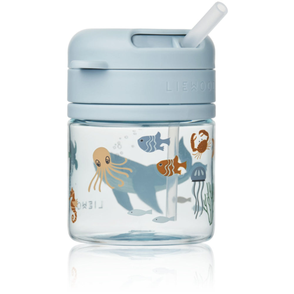 Køb LIEWOOD Sea Creature / Sandy Pavia Tritan Straw Kop 280ml
