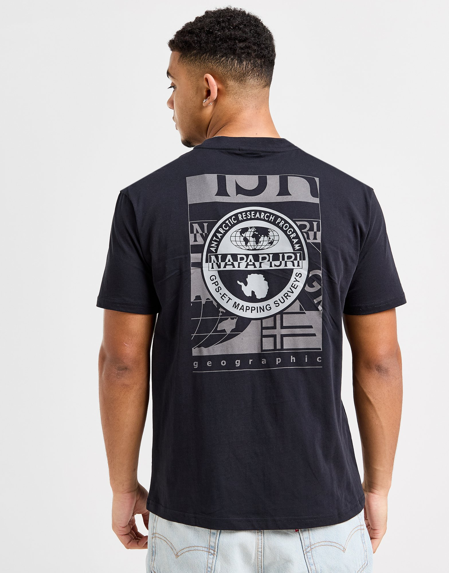 Napapijri T-shirt Back Bollo Homme