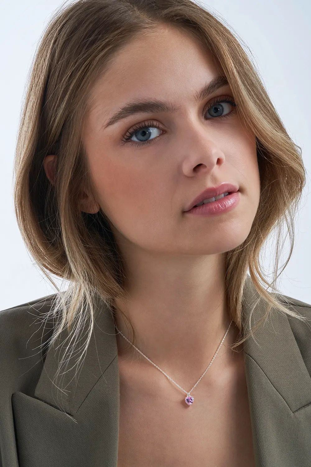 Kette - Rosa Heart