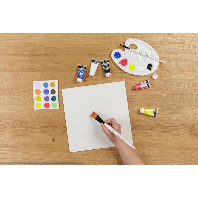 Darwi For You set de peinture acrylique - 10x20 ml - Assortiment