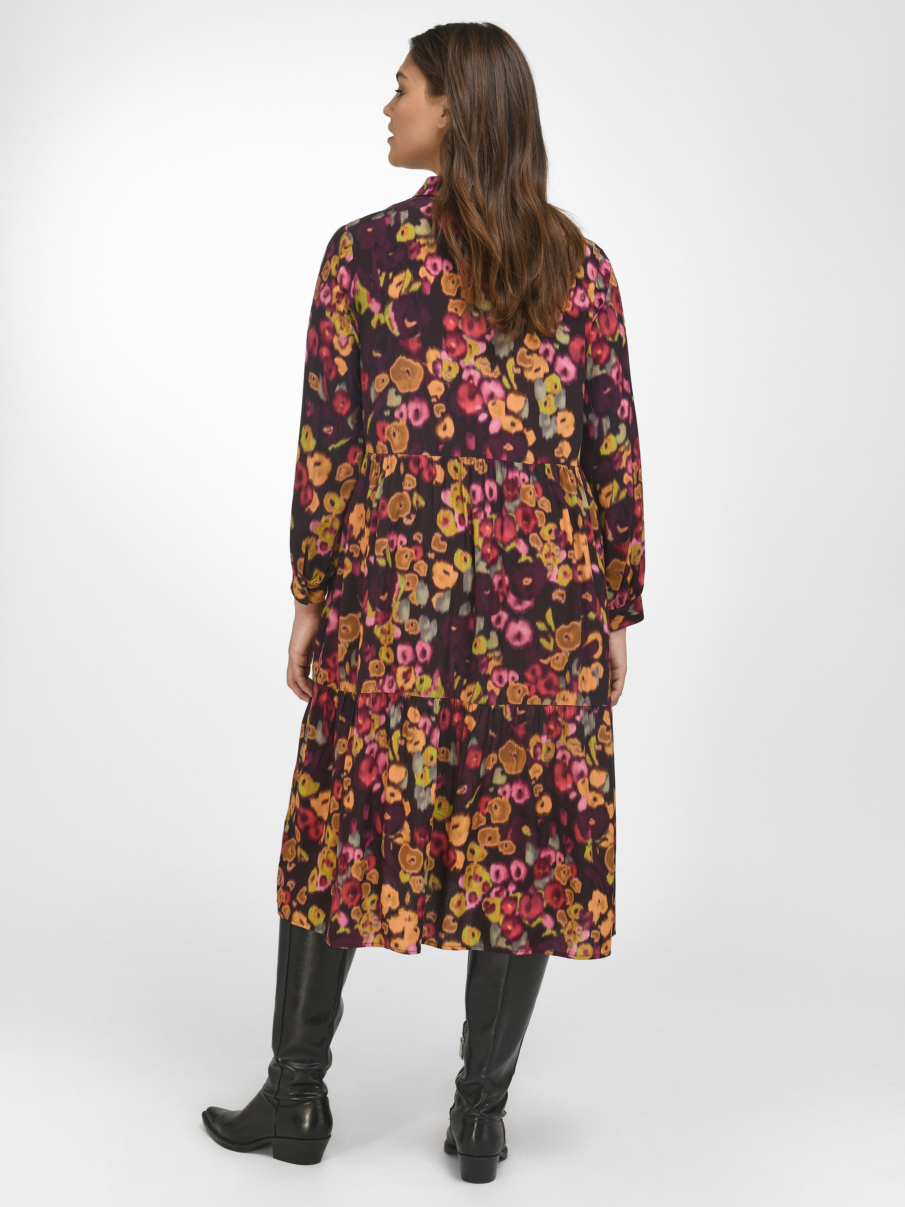Kleid mit Hemdkragen