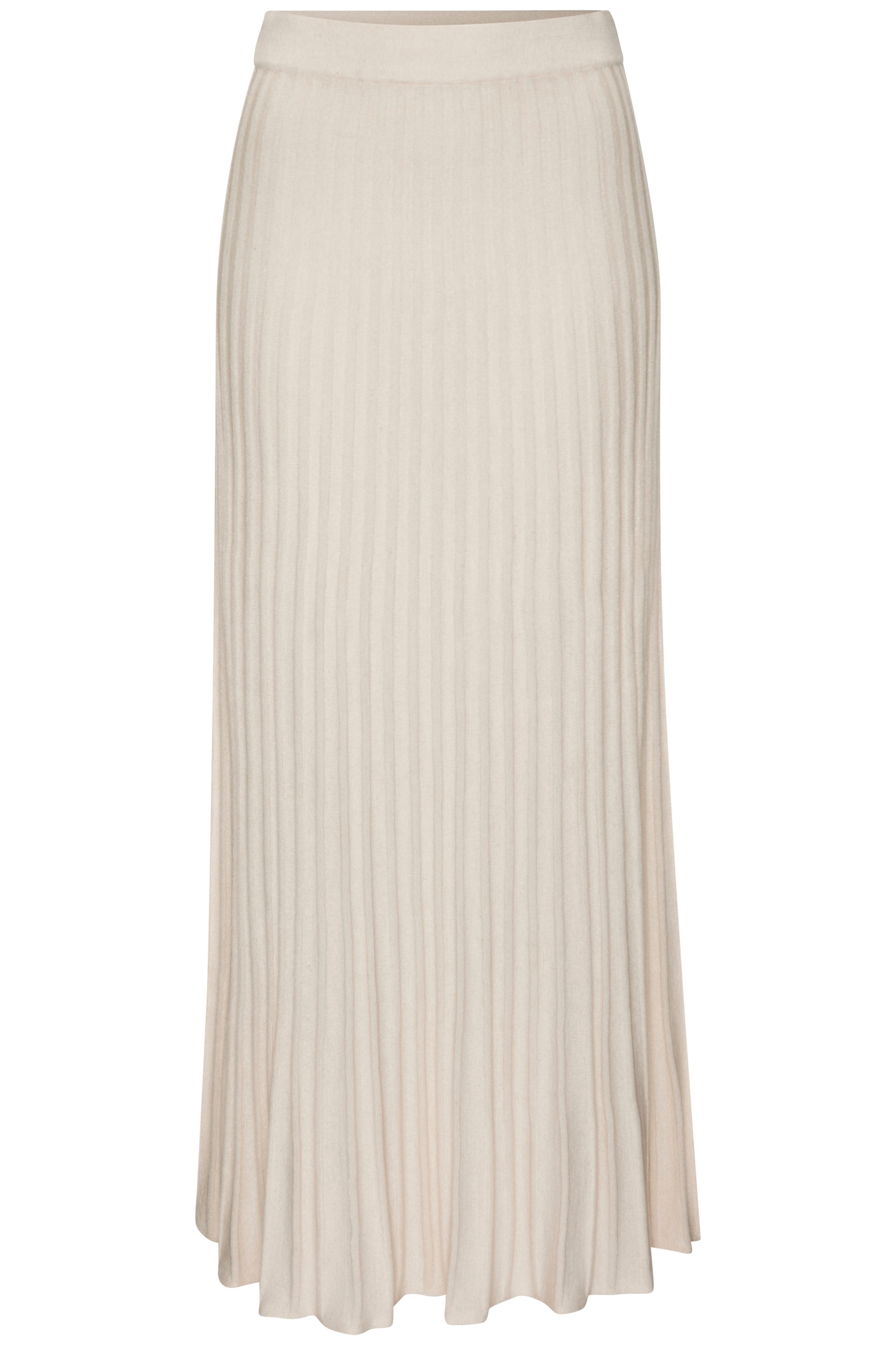 LASCANA Strickrock , in Plisseeoptik, eleganter Maxirock aus Strukturstrick
