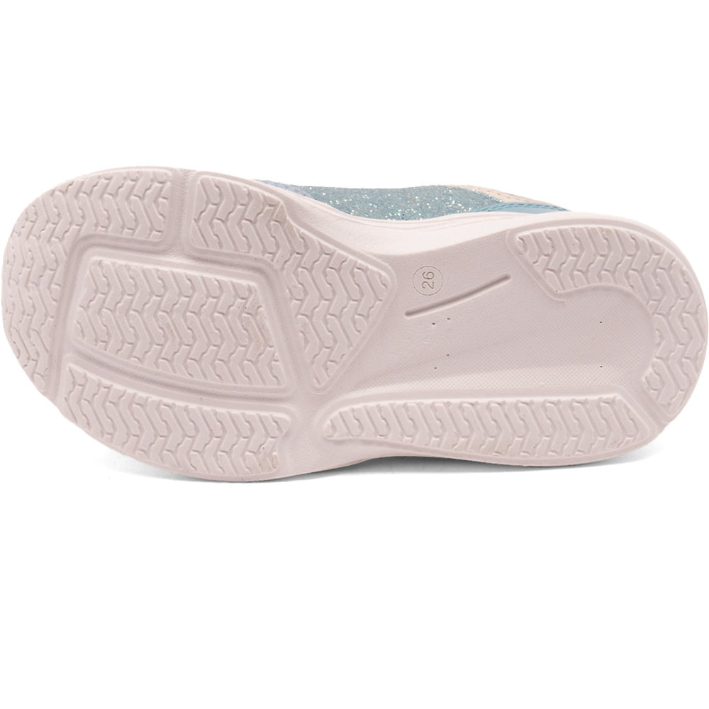 Køb Bisgaard Sky Glitter Yuki Glitter Velcro Sko
