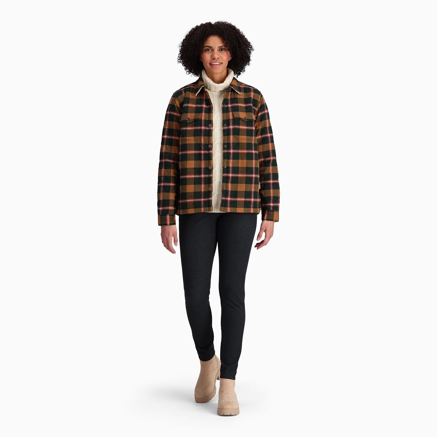Royal Robbins Womens Snowcap Lined Flannel L/S