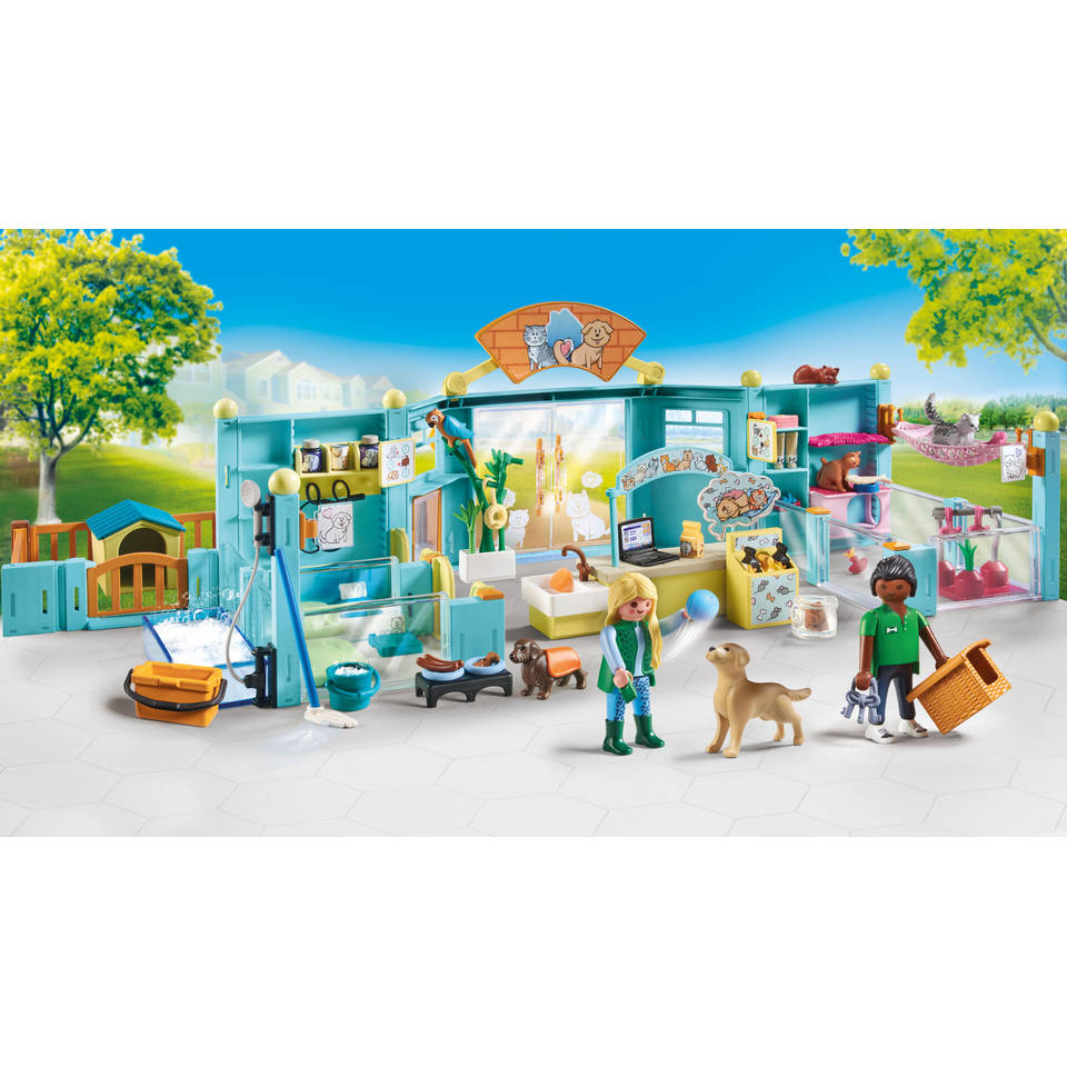 PLAYMOBIL My Life dierenhotel 71742