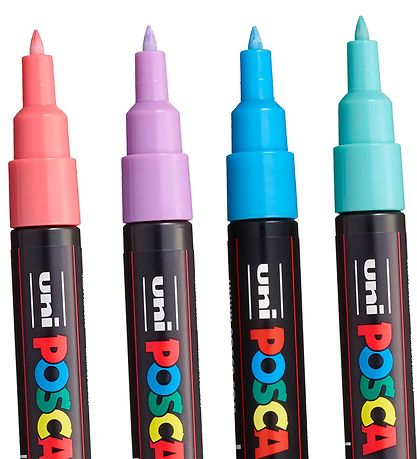 Posca Filzstifte - PC-1 m - 8 st. - Gedeckte Farben