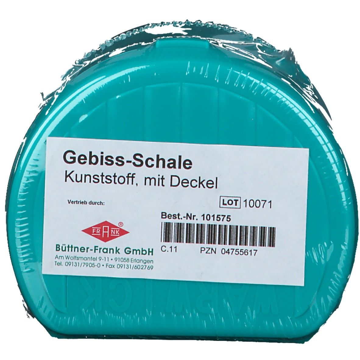 FRANK® Gebissschale aus Polypropylen