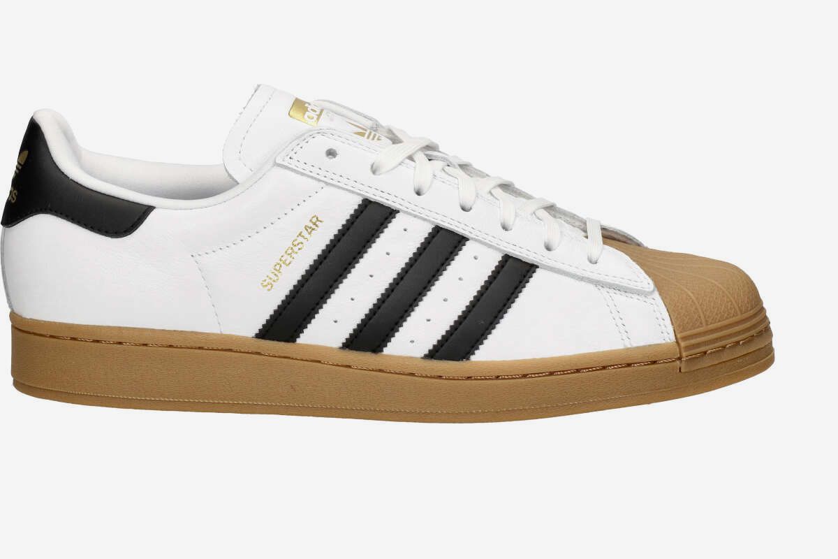 adidas Skateboarding Superstar ADV Schuh (white core black gum 4)
