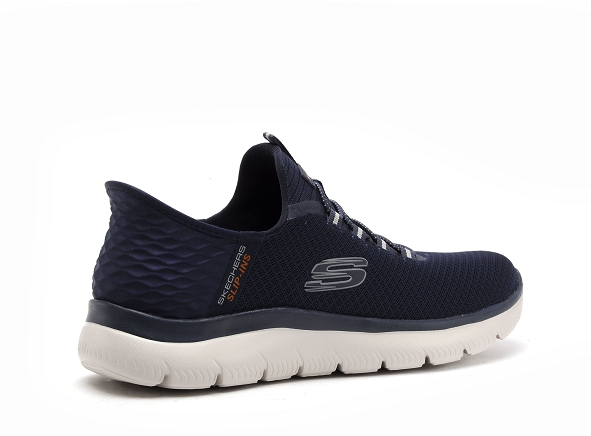 Skechers basses homme slipinsummit 232457 bleu