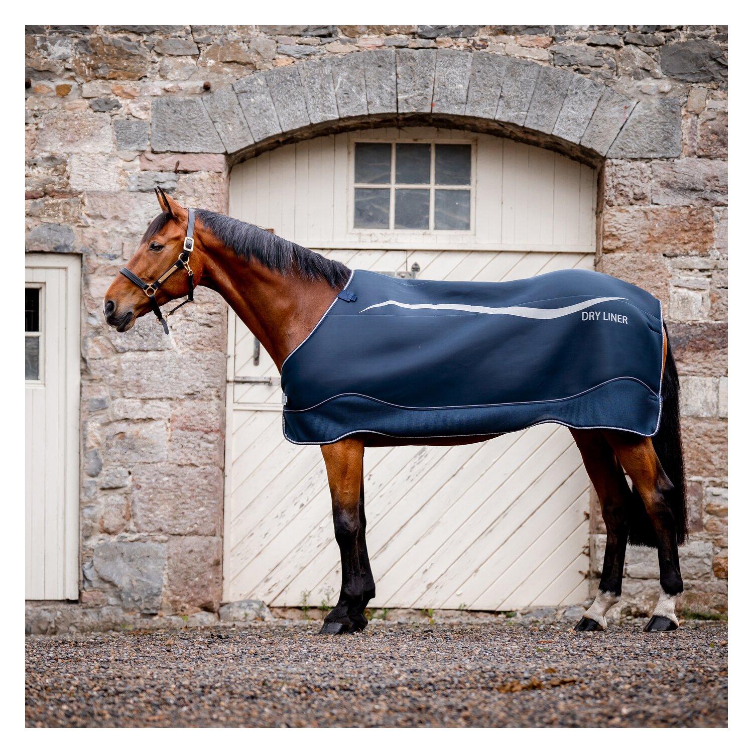 HORSEWARE Unterdecke Dry Liner - navy/silver